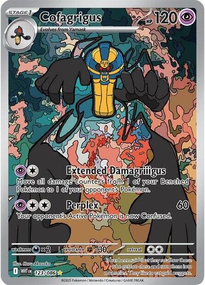 Cofagrigus #123 White Flare