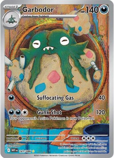 Garbodor #141 White Flare