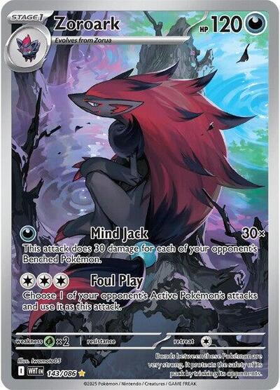 Zoroark #143 White Flare