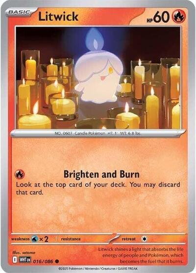 Litwick #16 White Flare