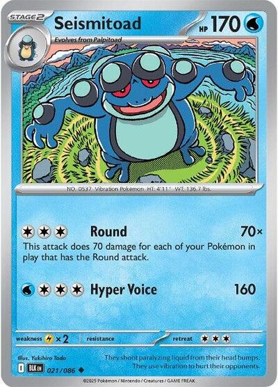 Seismitoad #21 Black Bolt