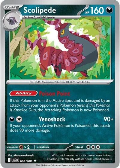 Scolipede #56 Black Bolt