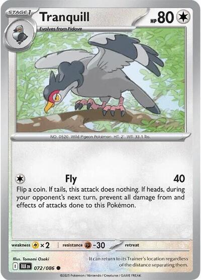 Tranquill #72 Black Bolt