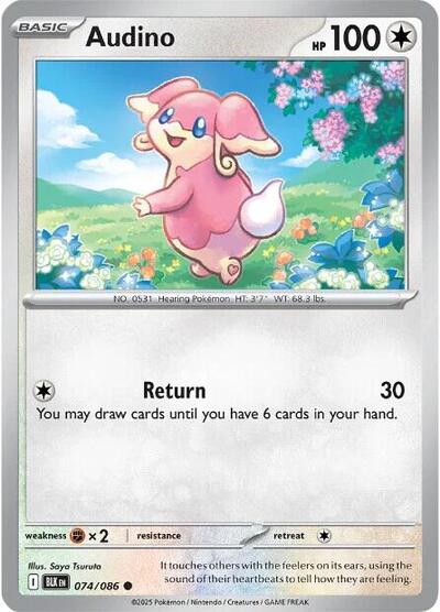 Audino #74 Black Bolt