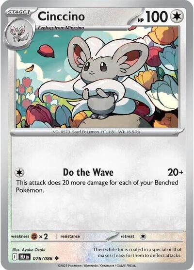 Cinccino #76 Black Bolt