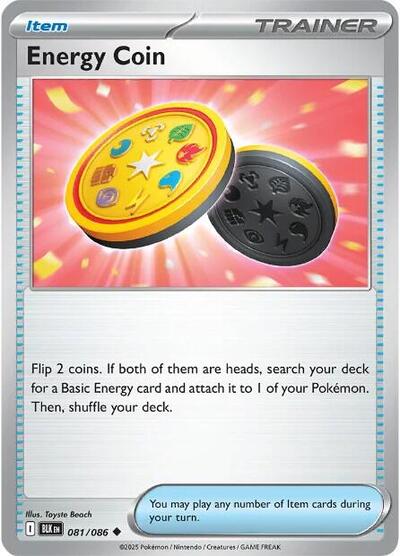 Energy Coin #81 Black Bolt
