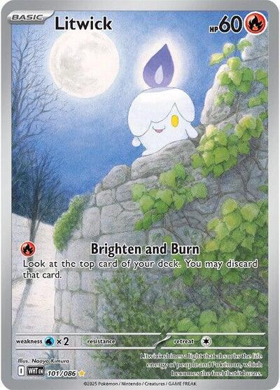 Litwick #101 White Flare