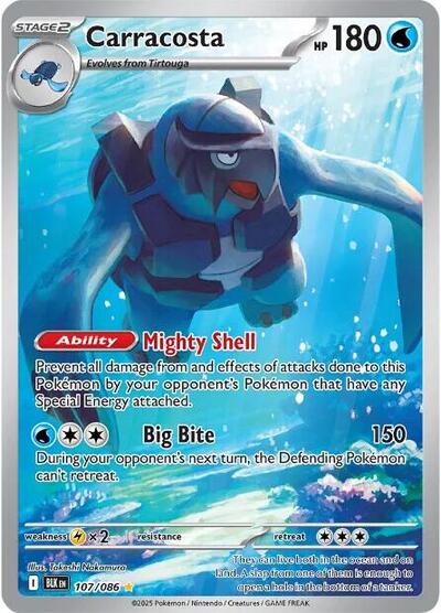 Carracosta #107 Black Bolt