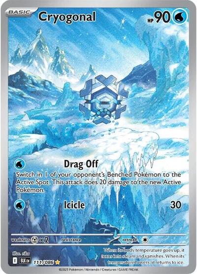 Cryogonal #111 Black Bolt