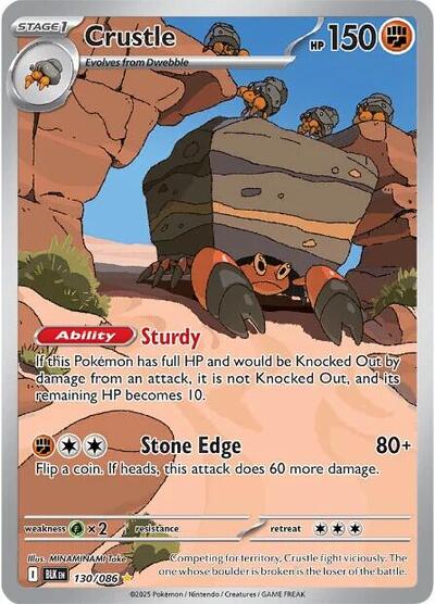 Crustle #130 Black Bolt
