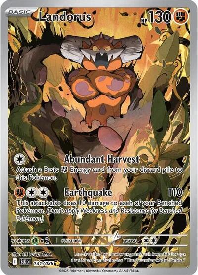 Landorus #131 Black Bolt