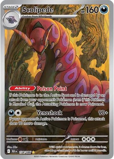 Scolipede #134 Black Bolt