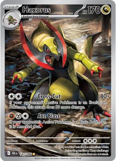Haxorus #147 Black Bolt