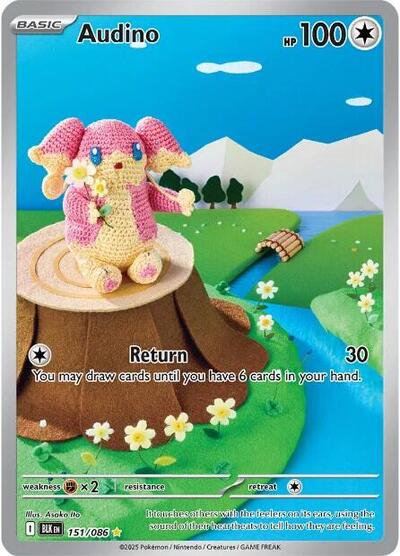 Audino #151 Black Bolt