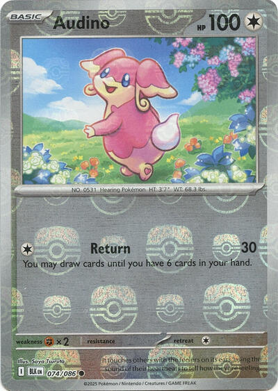 Audino #74 Black Bolt