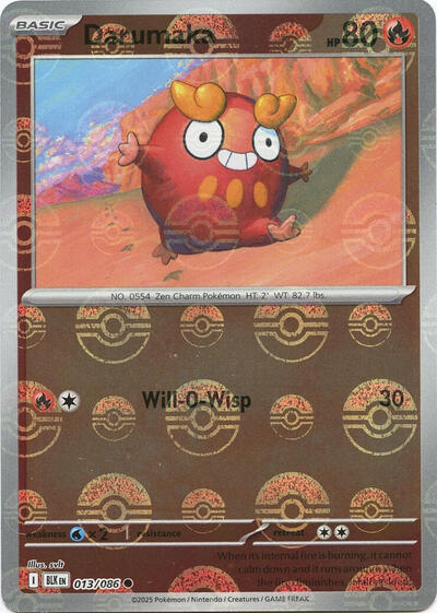 Darumaka #13 Black Bolt