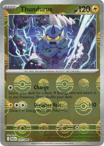 Thundurus #33 Black Bolt