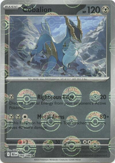 Cobalion #66 Black Bolt