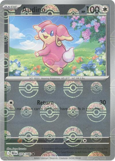 Audino #74 Black Bolt