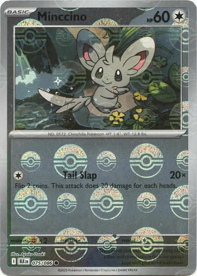 Minccino #75 Black Bolt