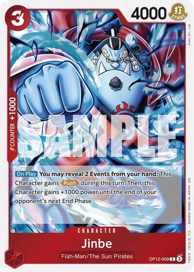 Jinbe #OP12-009 Legacy of the Master