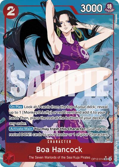 Boa Hancock (Alternate Art) #OP12-014 Legacy of the Master