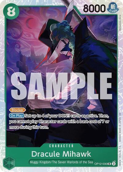 Dracule Mihawk #OP12-030 Legacy of the Master