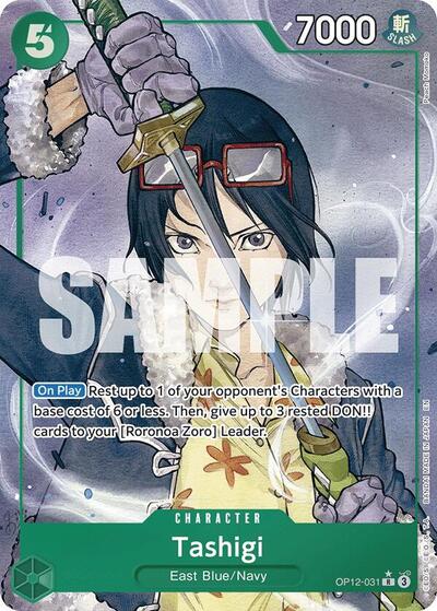 Tashigi (Alternate Art) #OP12-031 Legacy of the Master