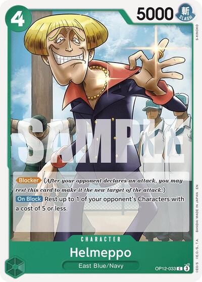 Helmeppo #OP12-033 Legacy of the Master
