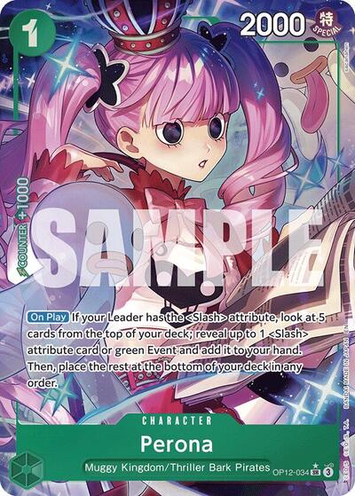 Perona (Alternate Art) #OP12-034 Legacy of the Master