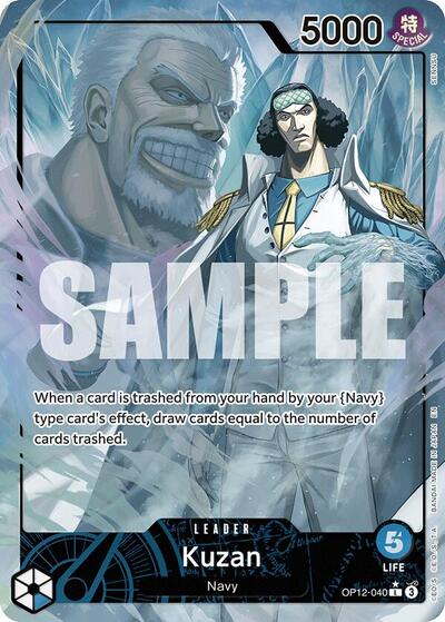 Kuzan (Alternate Art) #OP12-040 Legacy of the Master