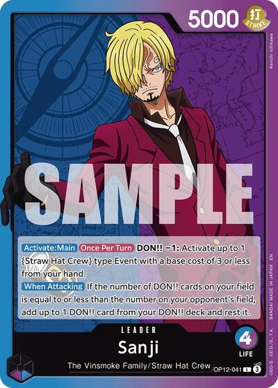 Sanji #OP12-041 Legacy of the Master