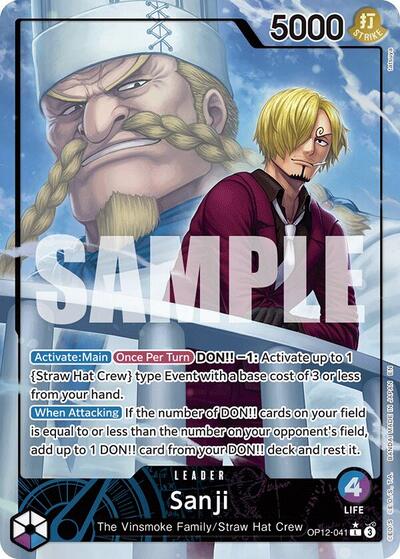 Sanji (Alternate Art) #OP12-041 Legacy of the Master