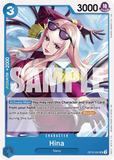 Hina #OP12-051 Legacy of the Master