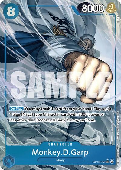 Monkey.D.Garp (Alternate Art) #OP12-056 Legacy of the Master