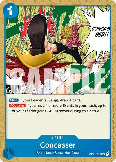 Concasser #OP12-059 Legacy of the Master