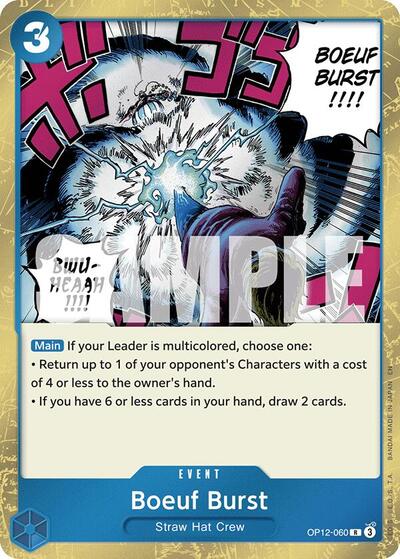 Boeuf Burst #OP12-060 Legacy of the Master