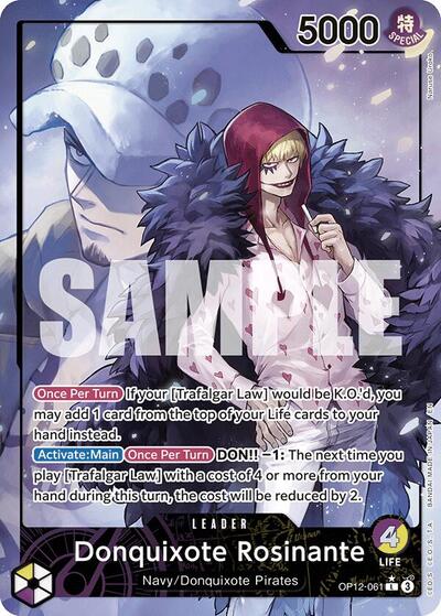 Donquixote Rosinante (Alternate Art) #OP12-061 Legacy of the Master