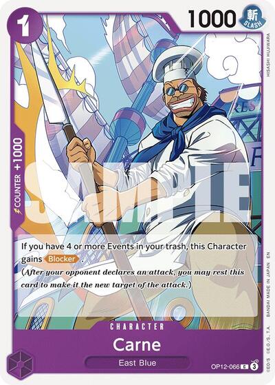 Carne #OP12-066 Legacy of the Master