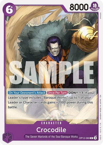 Crocodile #OP12-069 Legacy of the Master