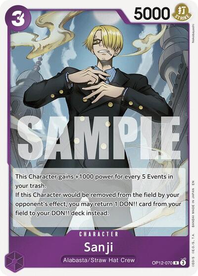 Sanji #OP12-070 Legacy of the Master