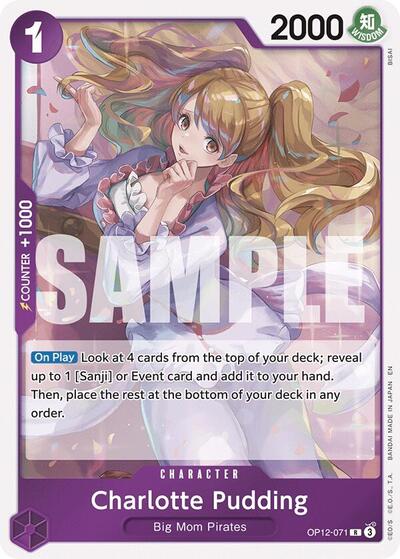 Charlotte Pudding #OP12-071 Legacy of the Master