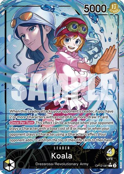 Koala (Alternate Art) #OP12-081 Legacy of the Master
