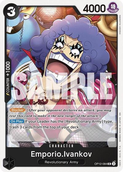 Emporio.Ivankov #OP12-084 Legacy of the Master