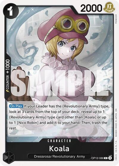 Koala #OP12-086 Legacy of the Master