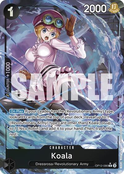 Koala (Alternate Art) #OP12-086 Legacy of the Master