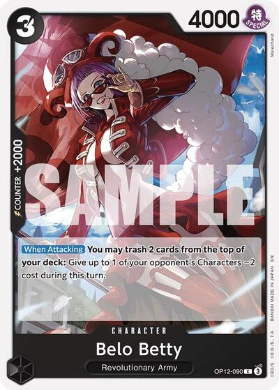 Belo Betty #OP12-090 Legacy of the Master
