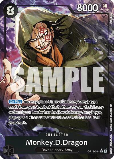 Monkey.D.Dragon (Alternate Art) #OP12-094 Legacy of the Master