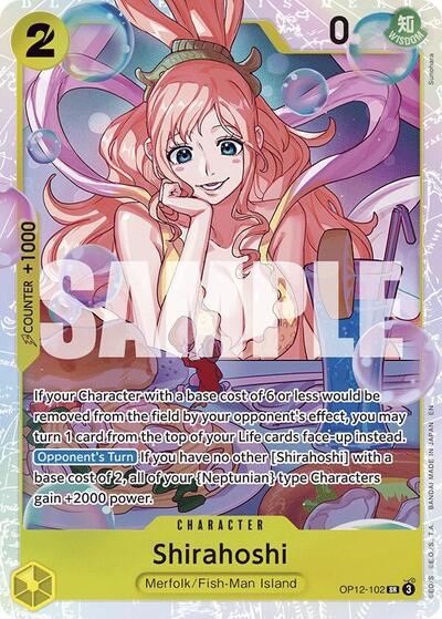 Shirahoshi #OP12-102 Legacy of the Master