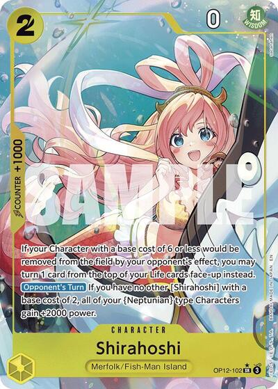 Shirahoshi (Alternate Art) #OP12-102 Legacy of the Master